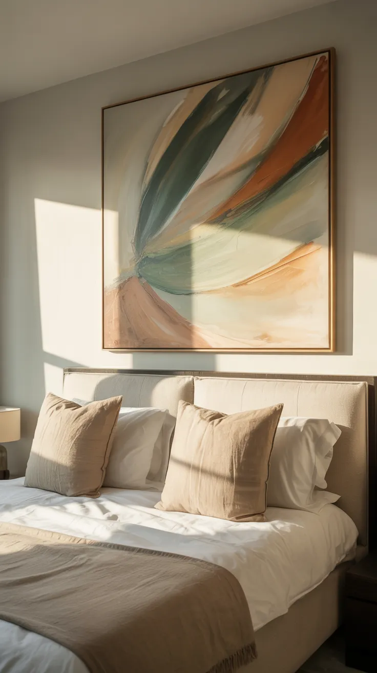 bedroom wall decor ideas with modern wall art, mirrors, shelves, wallpaper, and stylish bedroom design inspiration