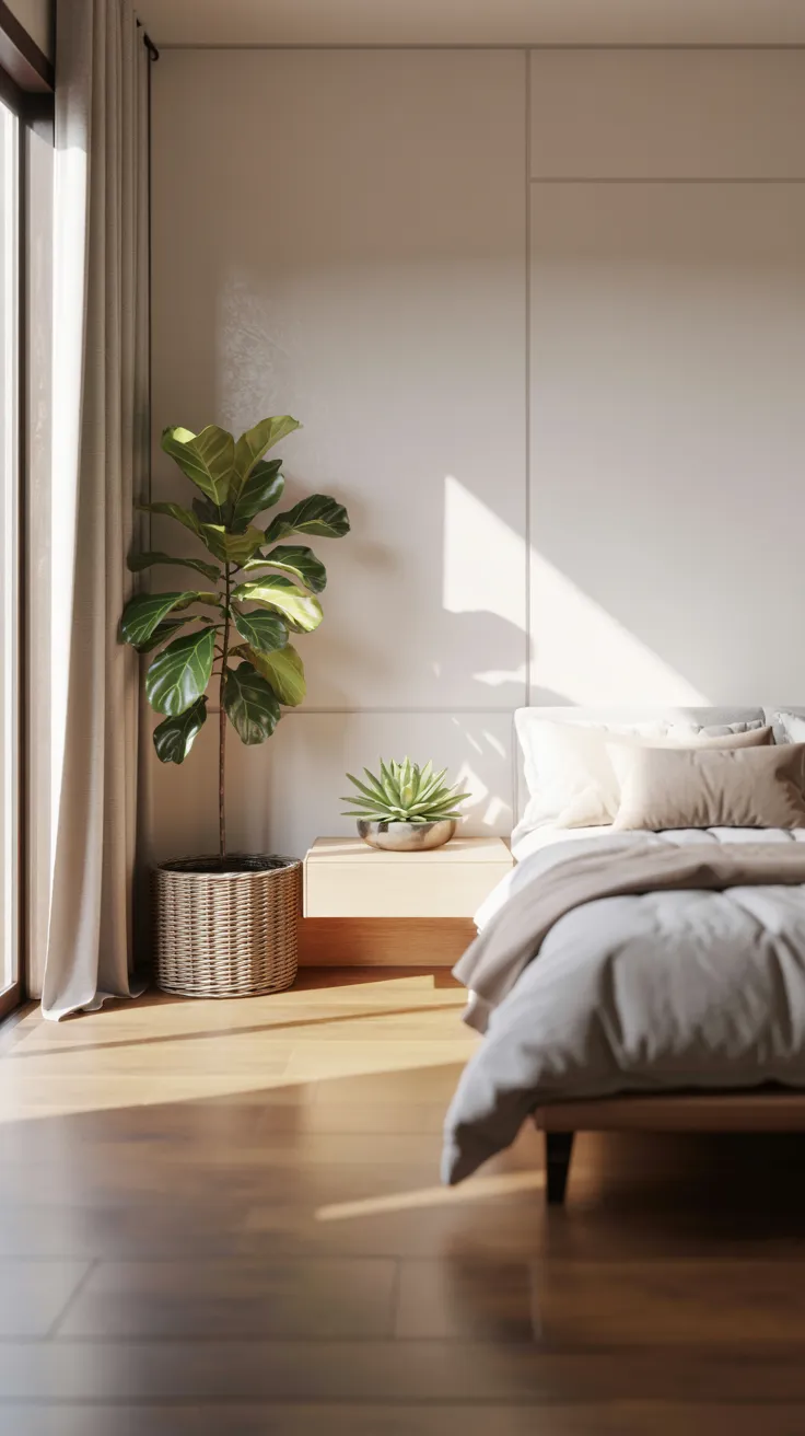 bedroom wall decor ideas with modern wall art, mirrors, shelves, wallpaper, and stylish bedroom design inspiration