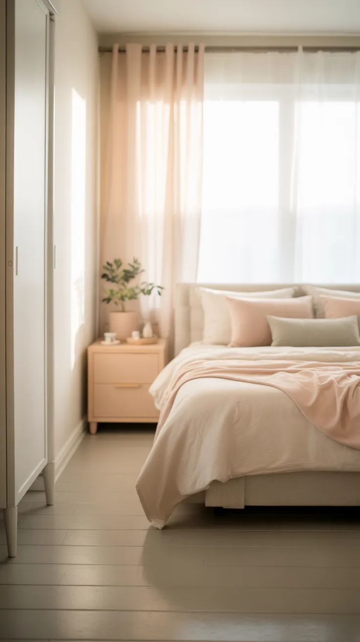 Small bedroom decor ideas with stylish space-saving furniture and modern small room decor design inspiration