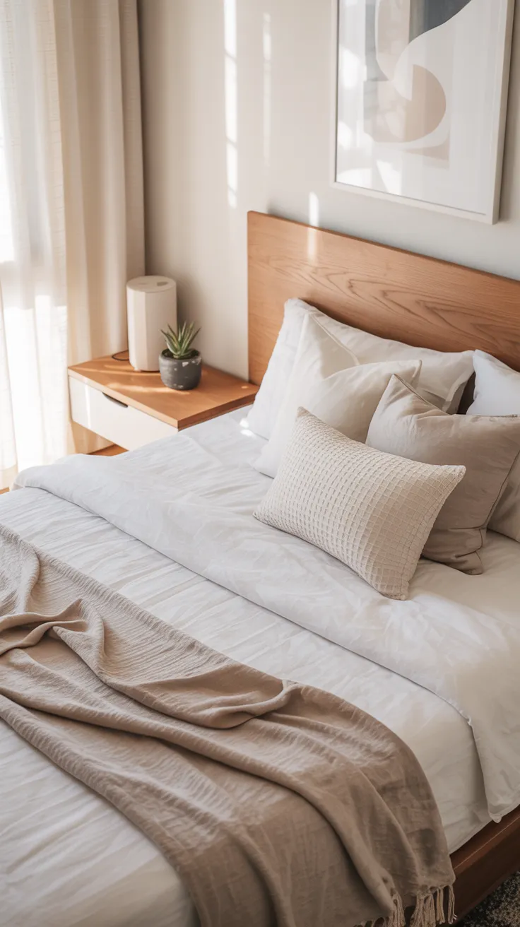 Small bedroom decor ideas with stylish space-saving furniture and modern small room decor design inspiration