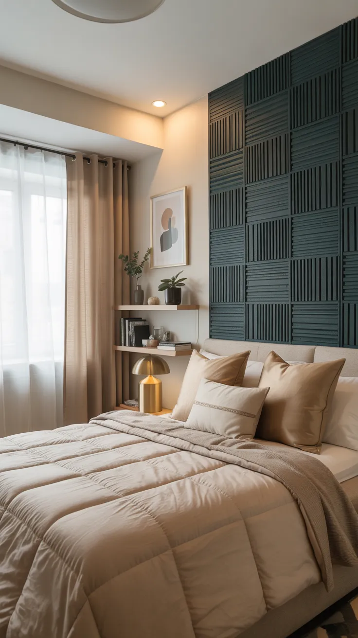 Small bedroom decor ideas with stylish space-saving furniture and modern small room decor design inspiration