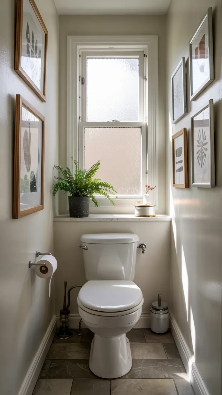 Modern apartment bathroom decor showcasing stylish, space-saving, renter-friendly design ideas with clean, cozy, and functional interior styling