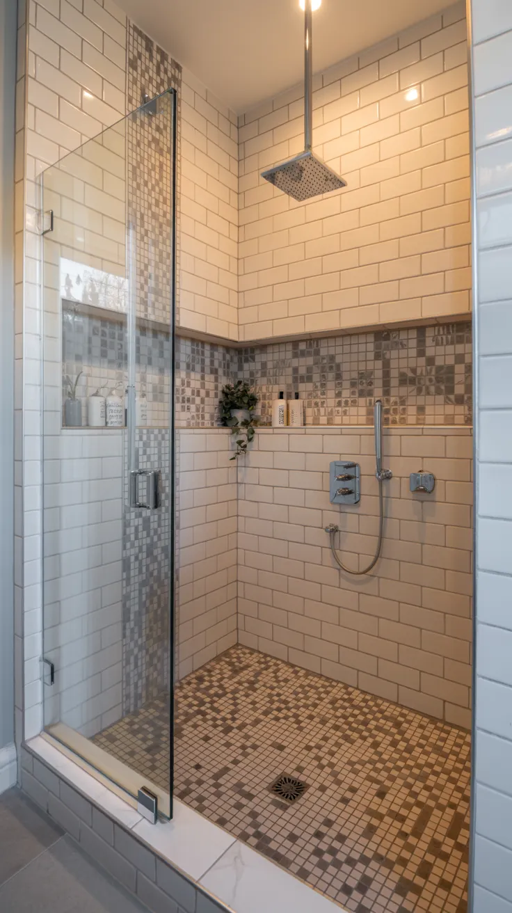Bathroom shower tile ideas featuring modern and stylish tile designs for elegant and functional bathroom interiors