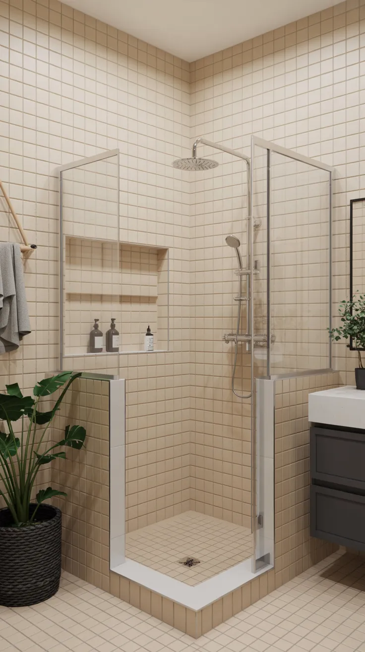 Bathroom shower tile ideas featuring modern and stylish tile designs for elegant and functional bathroom interiors