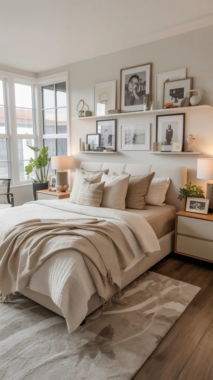 Bedroom decor ideas for couples featuring cozy, modern, and stylish shared bedroom design inspiration