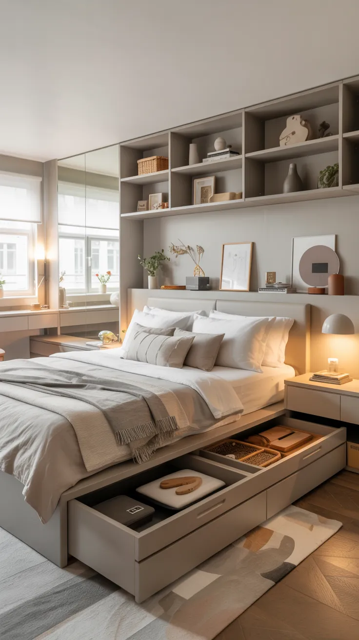 Bedroom decor ideas for couples featuring cozy, modern, and stylish shared bedroom design inspiration