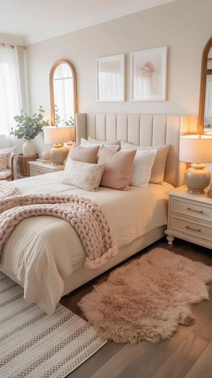 Bedroom decor ideas for couples featuring cozy, modern, and stylish shared bedroom design inspiration