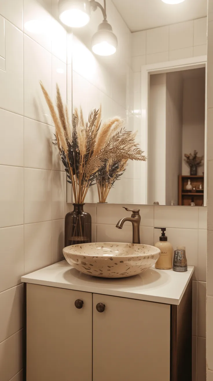 Half bathroom ideas featuring stylish space-saving decor and modern powder room design inspiration