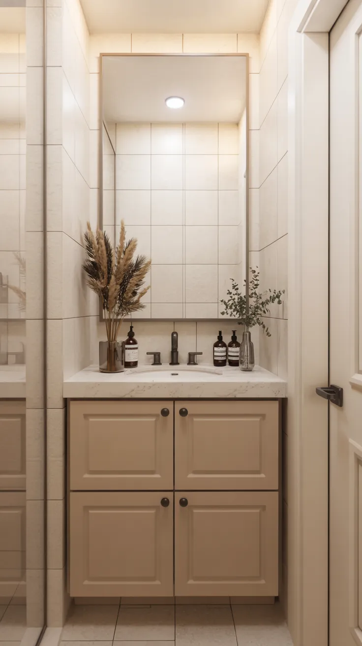 Half bathroom ideas featuring stylish space-saving decor and modern powder room design inspiration