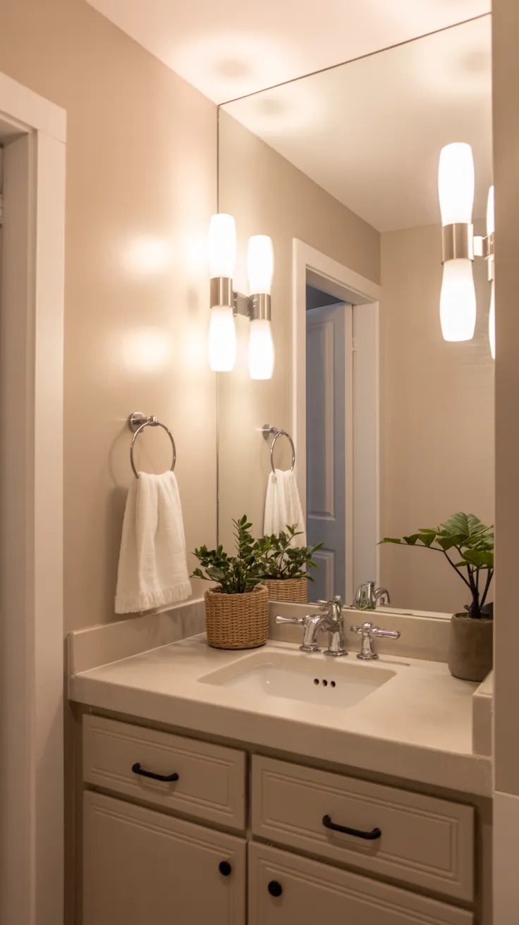Half bathroom ideas featuring stylish space-saving decor and modern powder room design inspiration