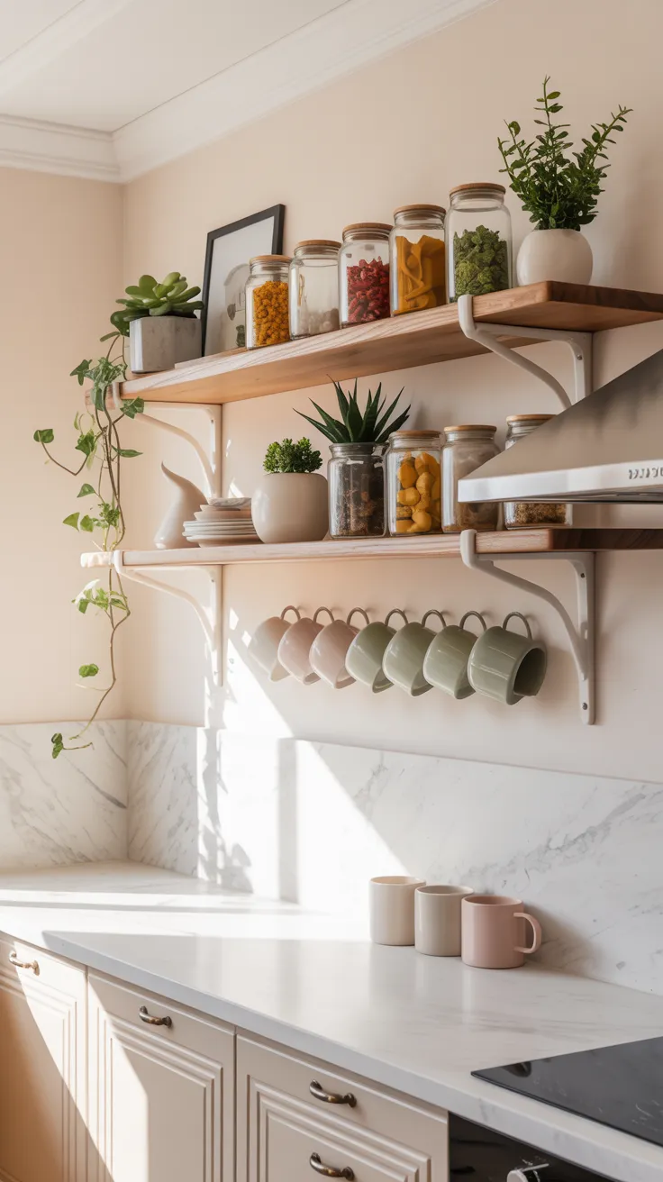 Kitchen wall decor ideas featuring stylish and functional modern kitchen interior design inspiration