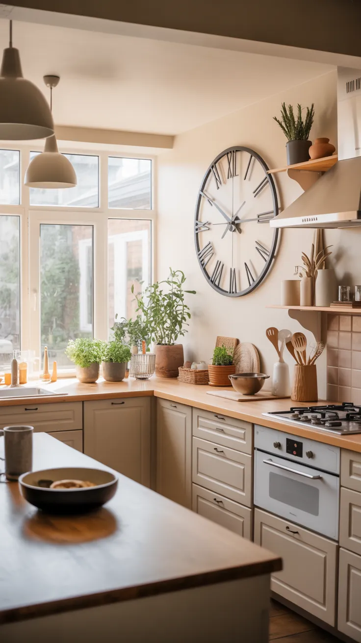 Kitchen wall decor ideas featuring stylish and functional modern kitchen interior design inspiration