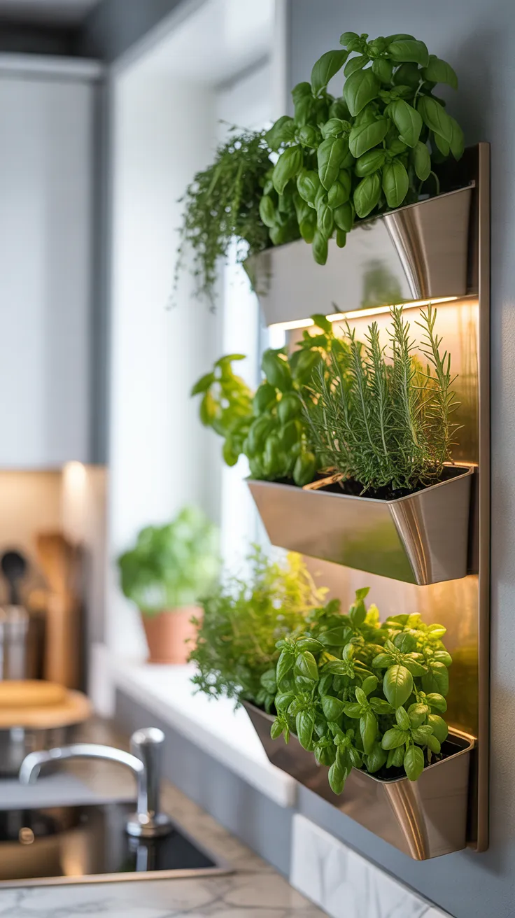Kitchen wall decor ideas featuring stylish and functional modern kitchen interior design inspiration