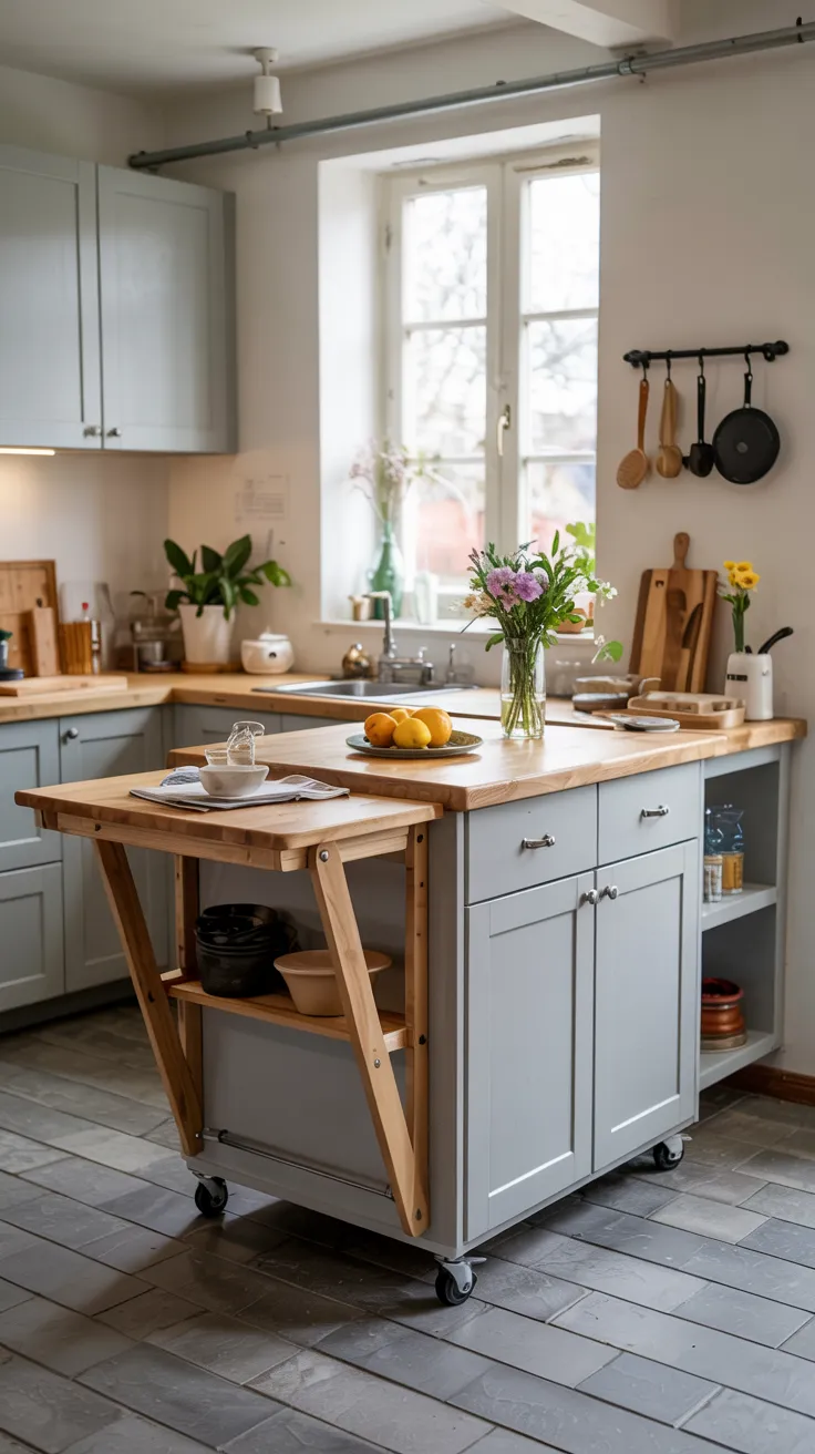 Compact modern kitchen showcasing smart small kitchen ideas with space-saving layout and stylish organization