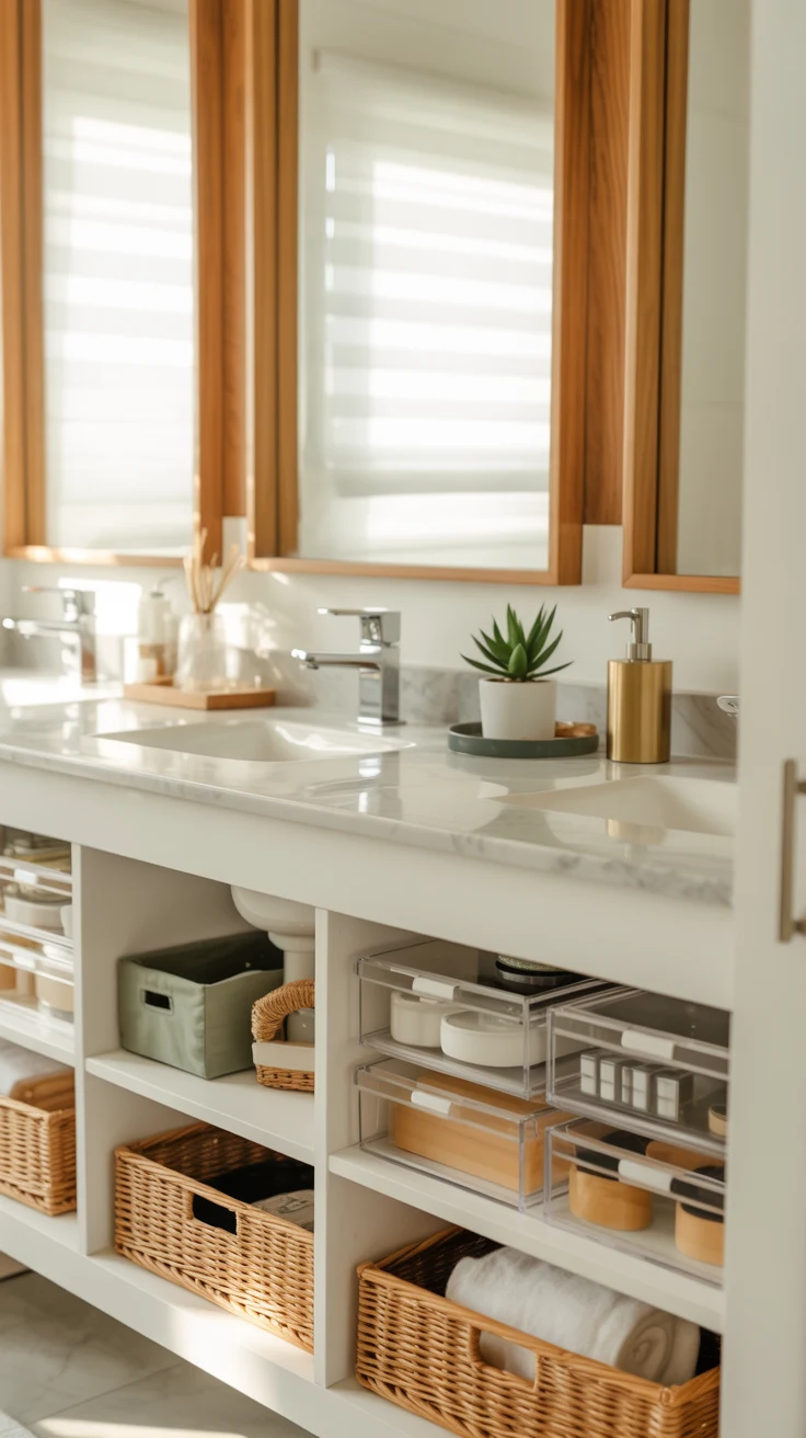 Bathroom cabinet ideas with modern storage and stylish design