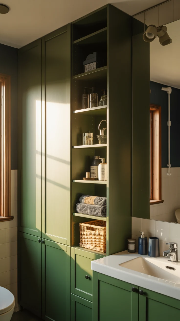 Bathroom cabinet ideas with modern storage and stylish design