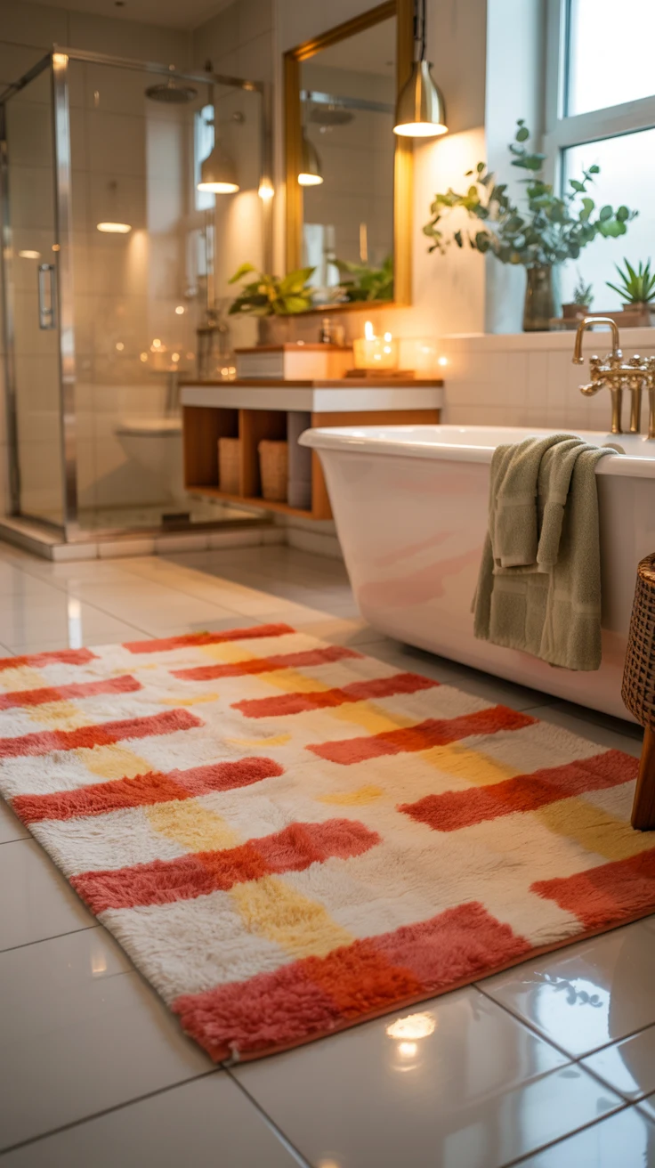 cozy stylish bathroom decor