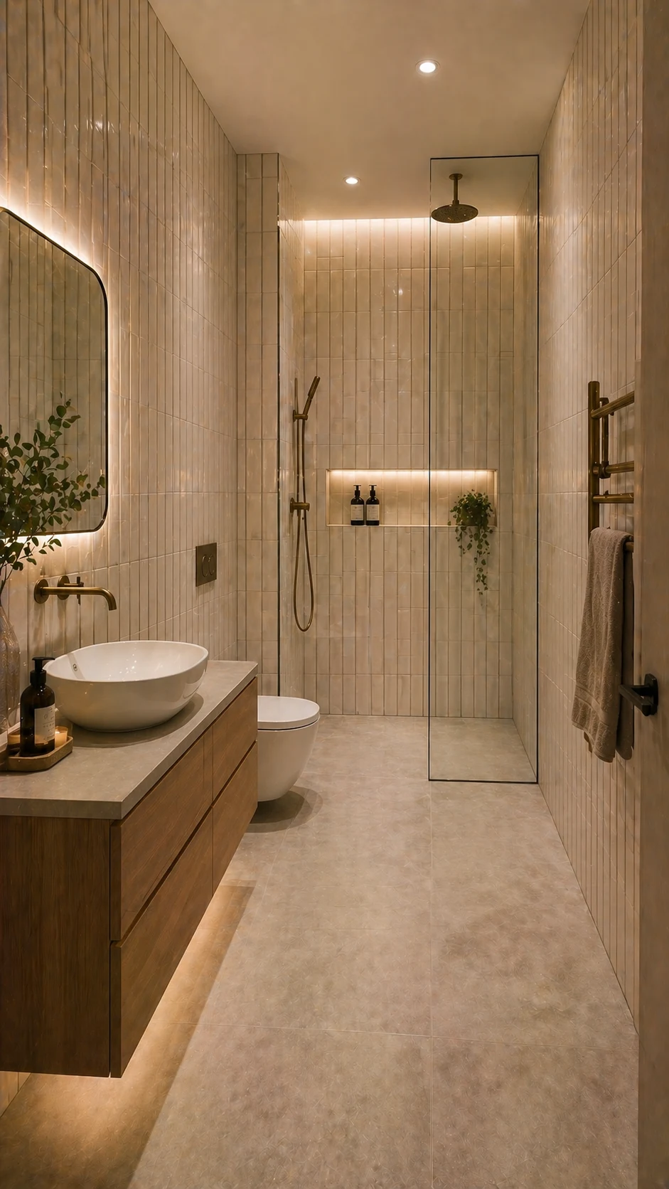 modern bathroom tile design 