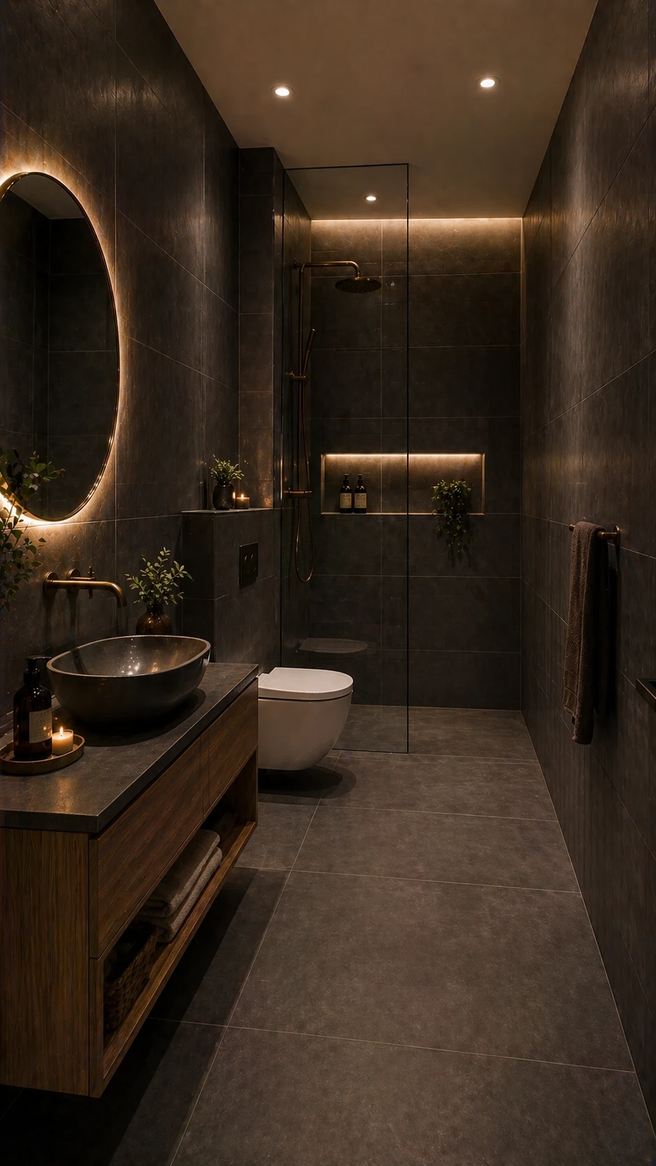 modern bathroom tile design 