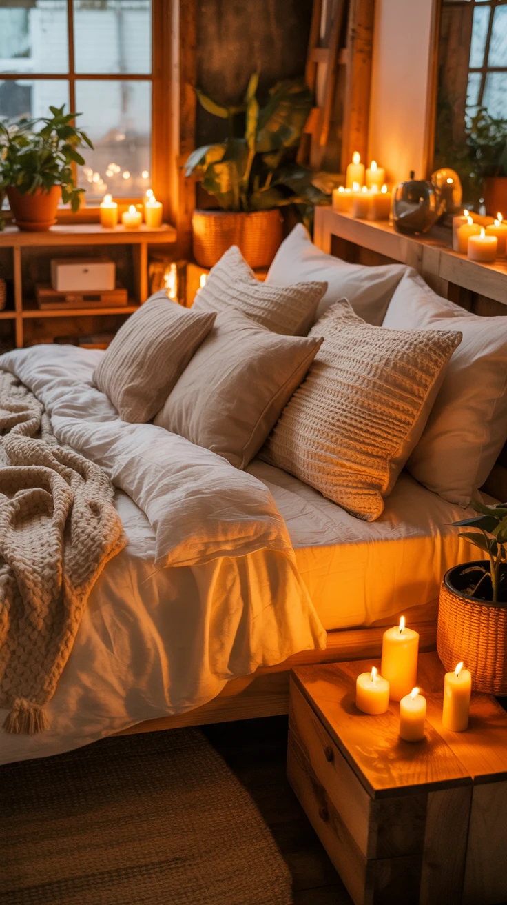 Cozy bedroom ideas with warm and relaxing decor