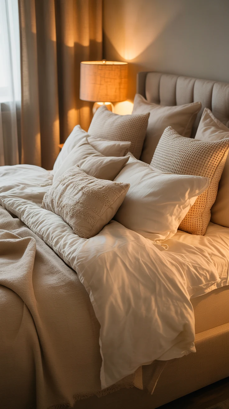 Cozy bedroom ideas with warm and relaxing decor