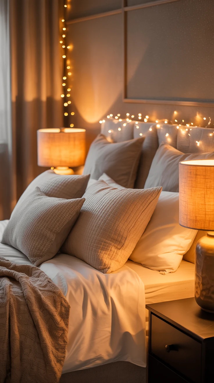 Cozy bedroom ideas with warm and relaxing decor