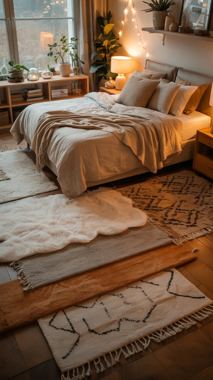 Cozy bedroom ideas with warm and relaxing decor