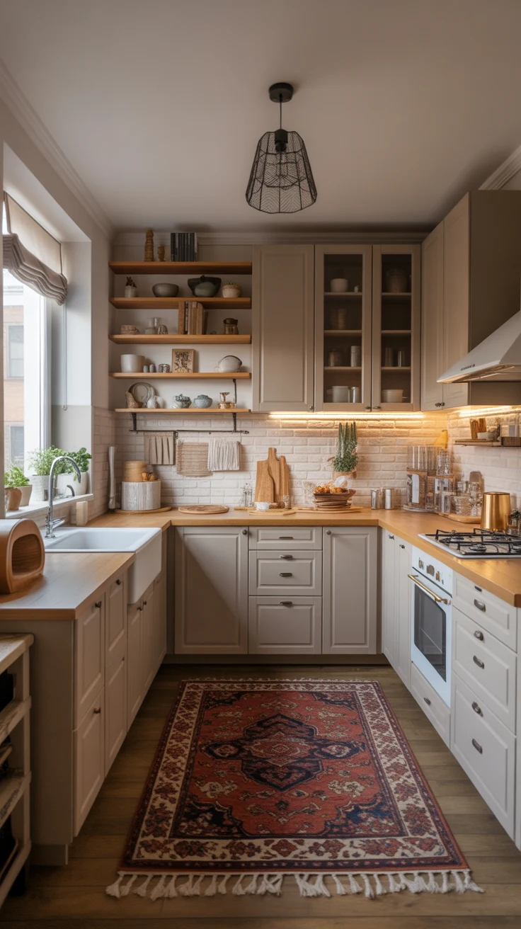 cozy kitchen design