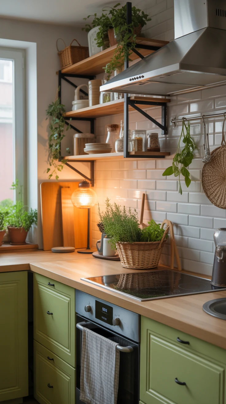 cozy kitchen design