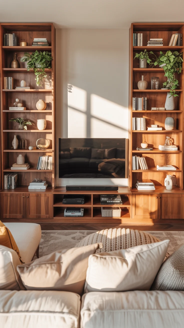Living room TV wall ideas with modern and stylish design