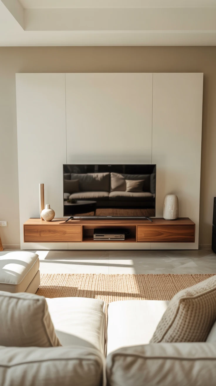 Living room TV wall ideas with modern and stylish design