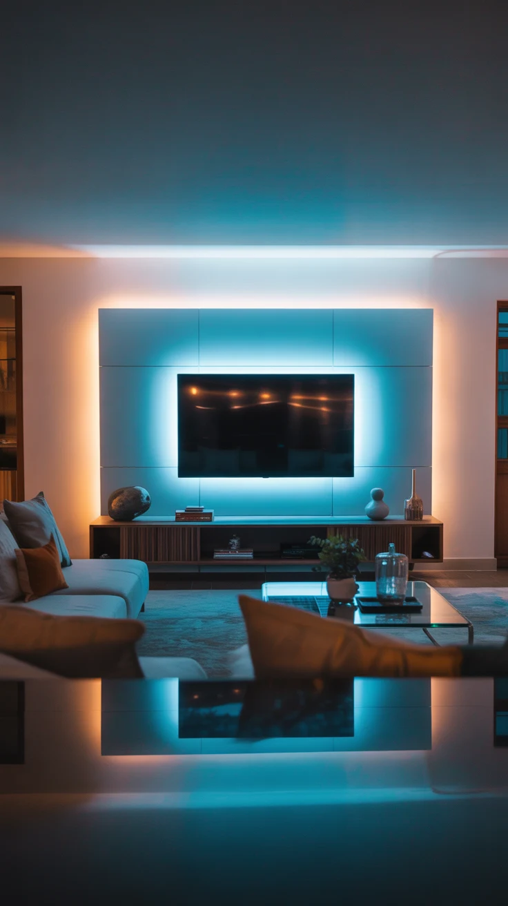 Living room TV wall ideas with modern and stylish design