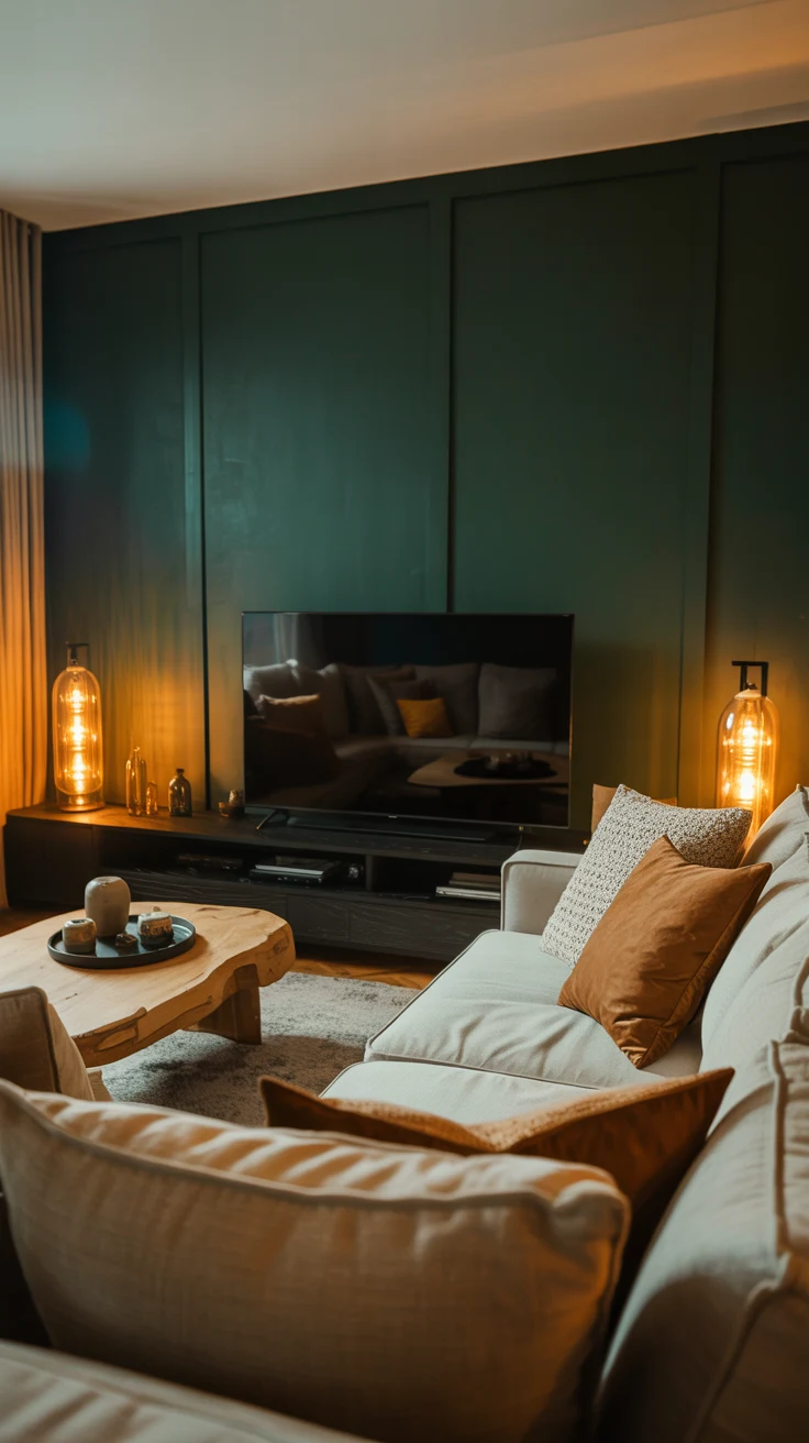 Living room TV wall ideas with modern and stylish design