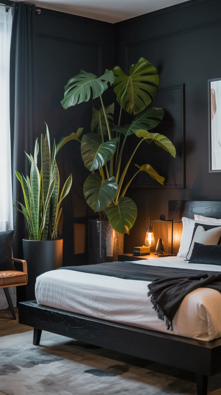 Masculine bedroom ideas with modern design 