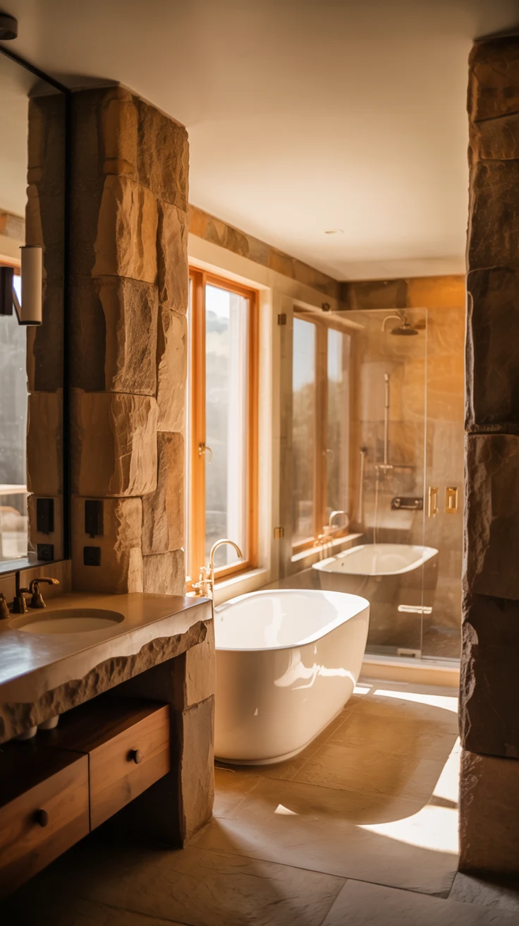 Luxury master bathroom ideas with modern and spa-like design