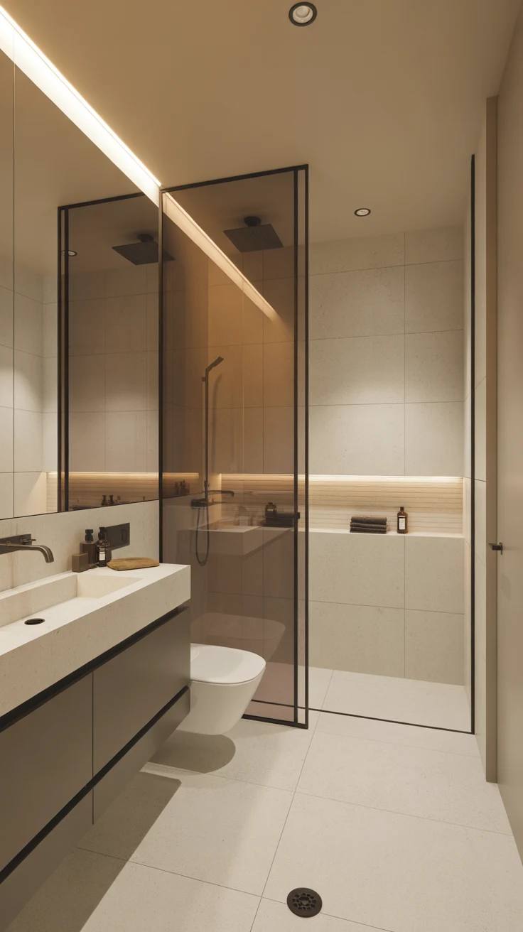 modern bathroom design cozy
