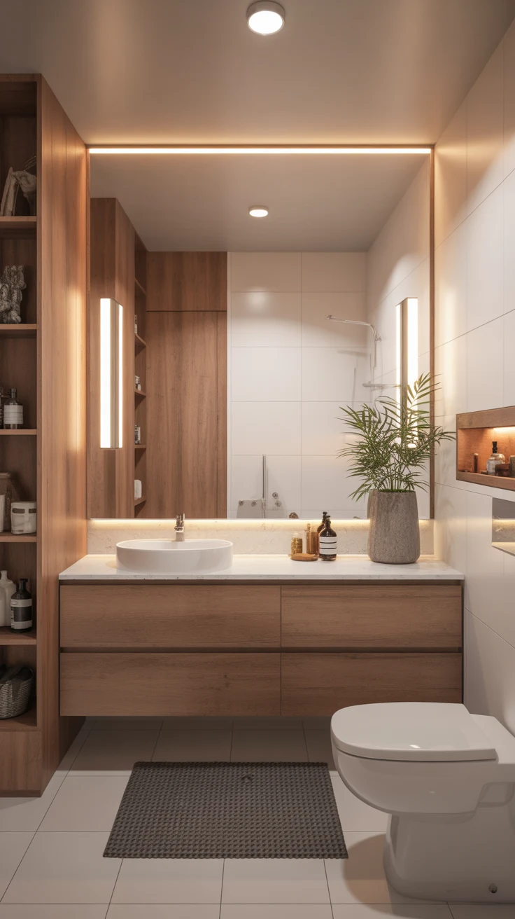 modern bathroom design cozy
