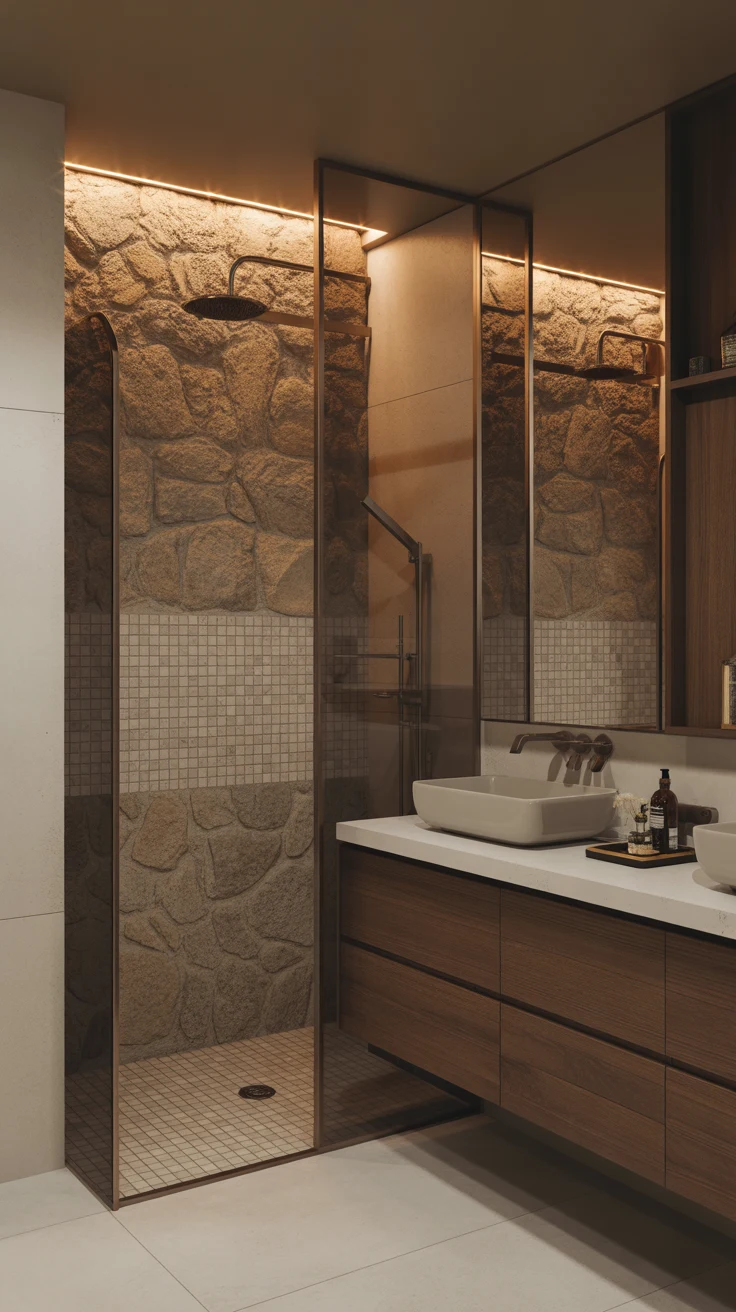 modern bathroom design cozy
