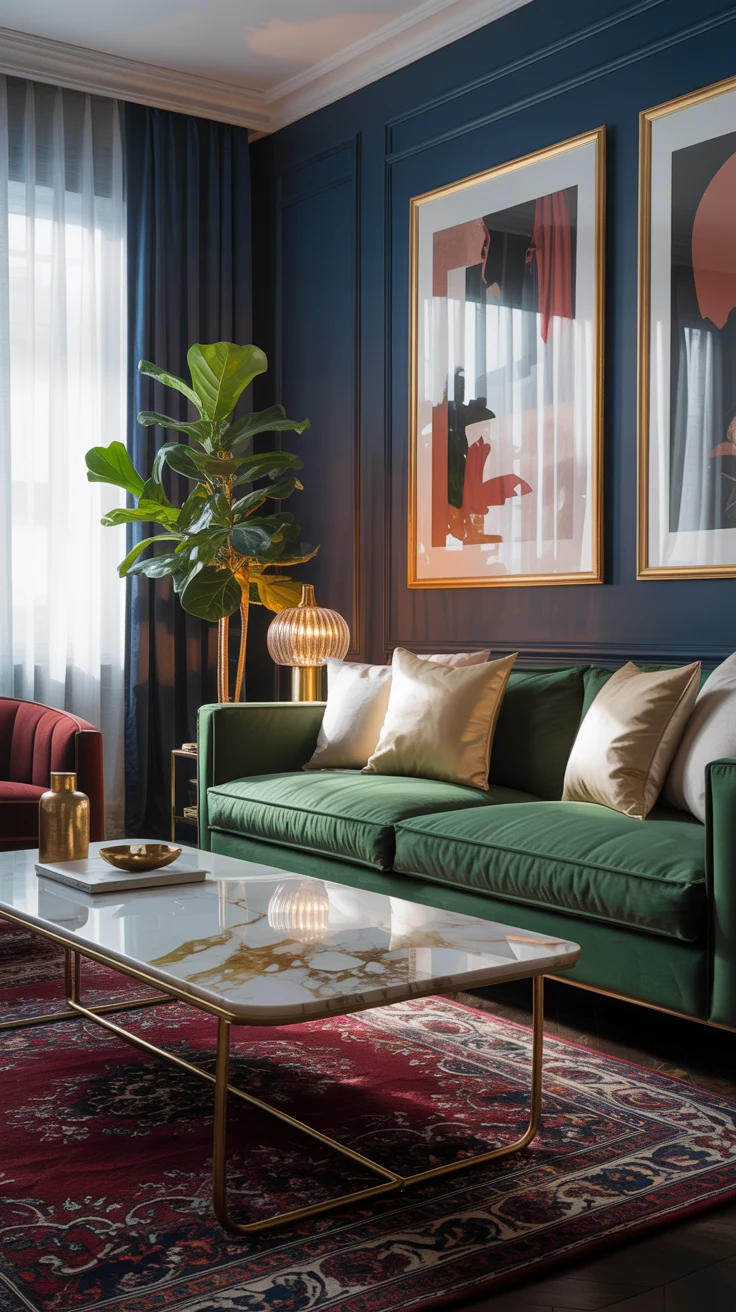 Modern living room interior design ideas with stylish and cozy setup