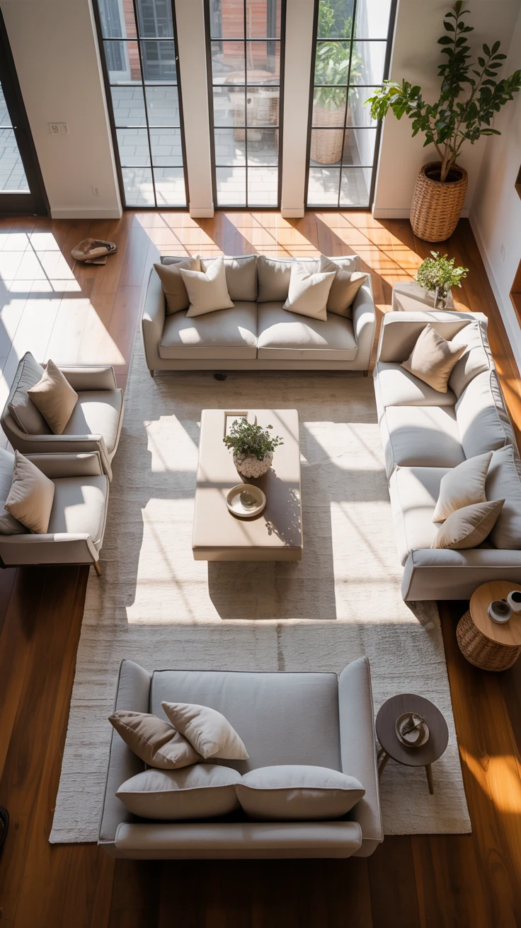 Modern living room interior design ideas with stylish and cozy setup