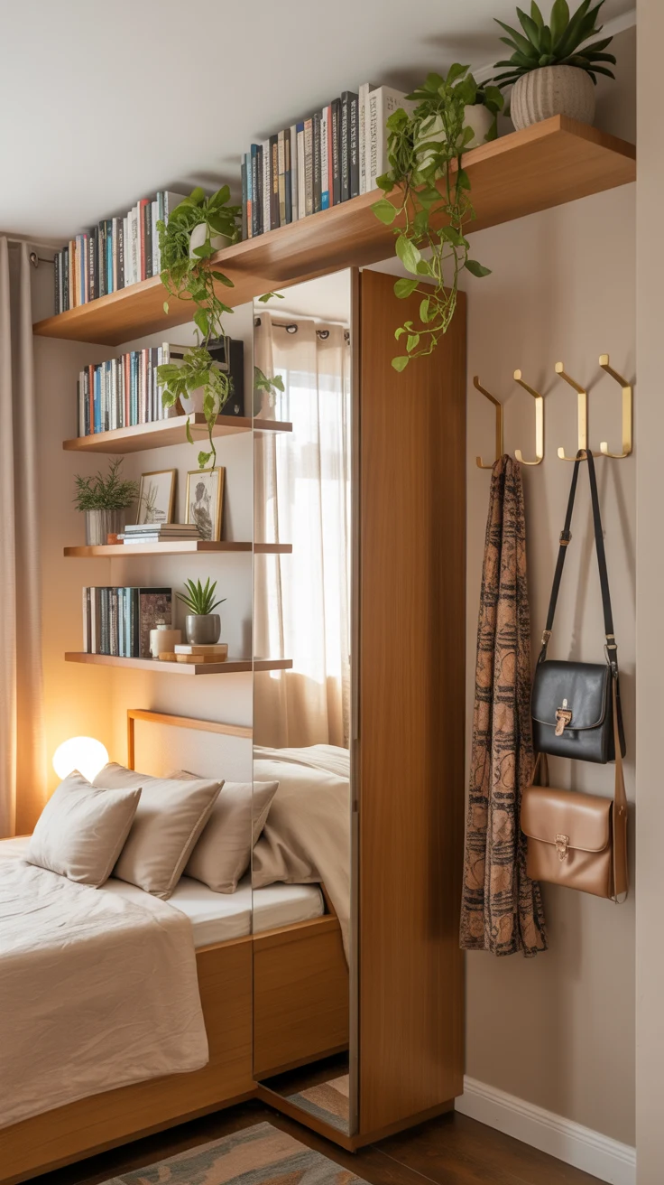 Small bedroom inspiration ideas with smart layout