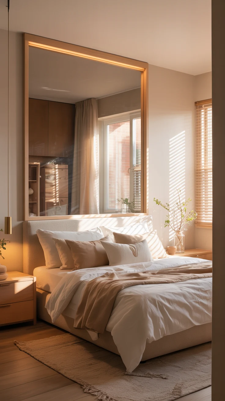 Small cozy bedroom ideas with warm and stylish setup