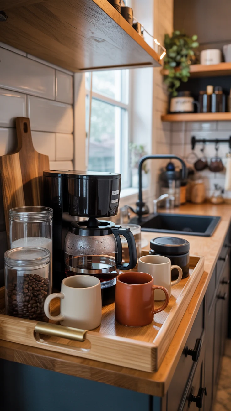 Small kitchen organization ideas with smart storage and clean layout