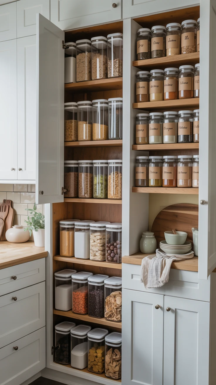 Small kitchen organization ideas with smart storage and clean layout