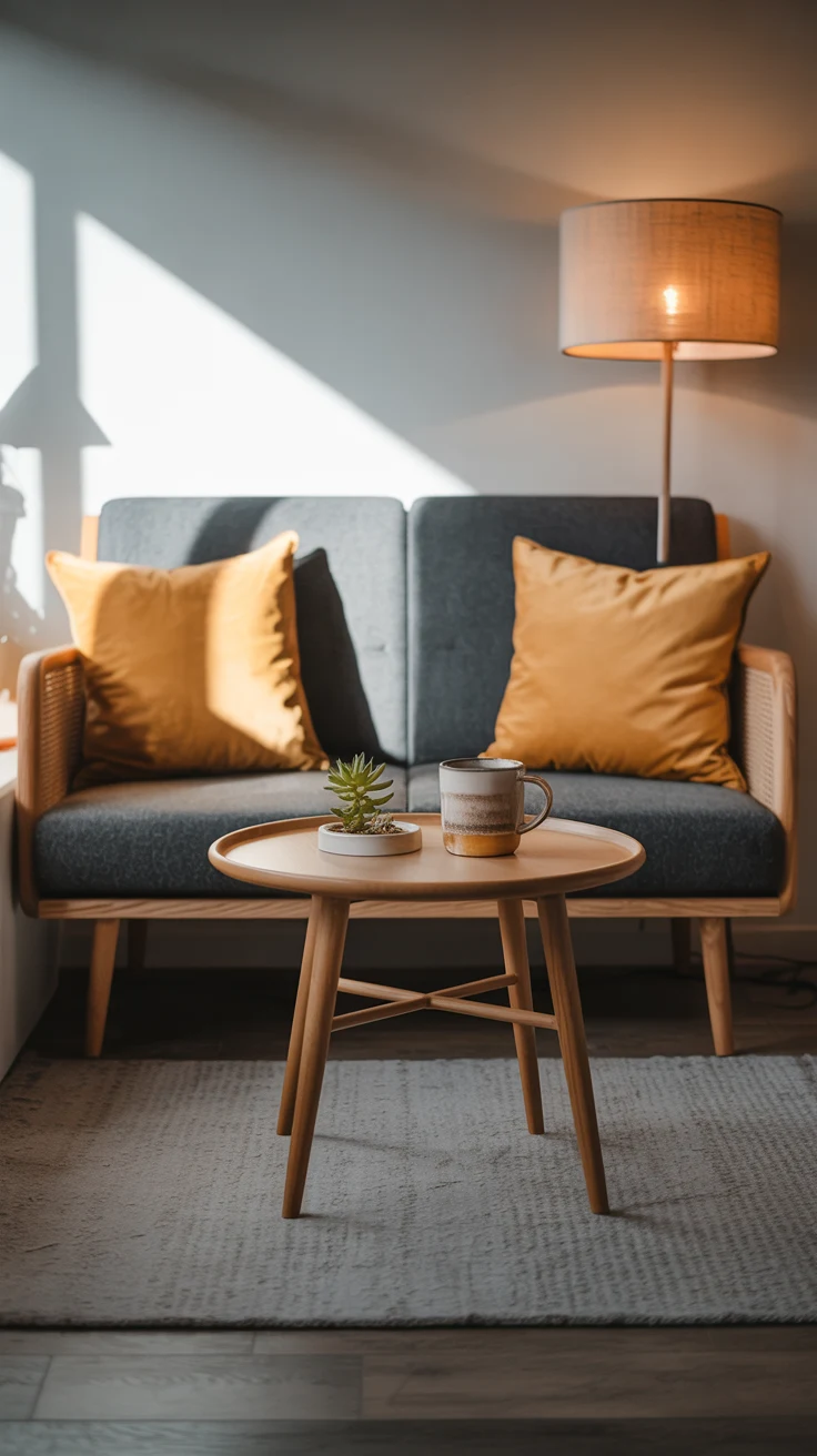Small living room decor ideas with stylish and space-saving design