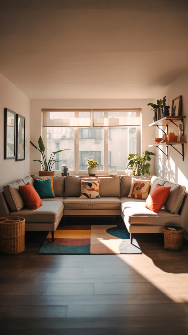 Small living room decor ideas with stylish and space-saving design