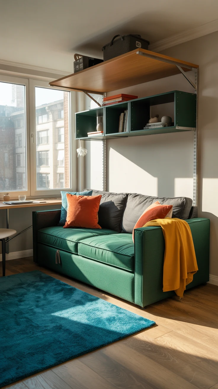 Small living room decor ideas with stylish and space-saving design