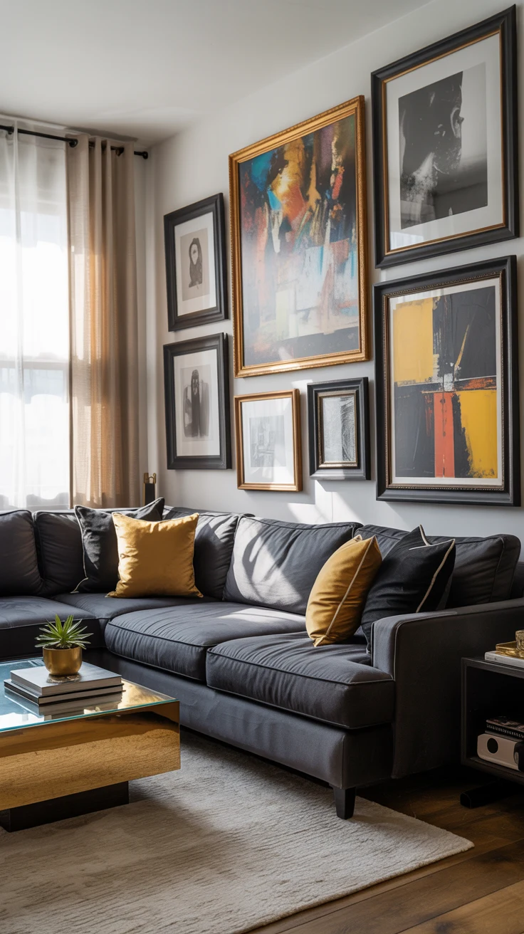 Small apartment living room ideas with modern and space-saving design