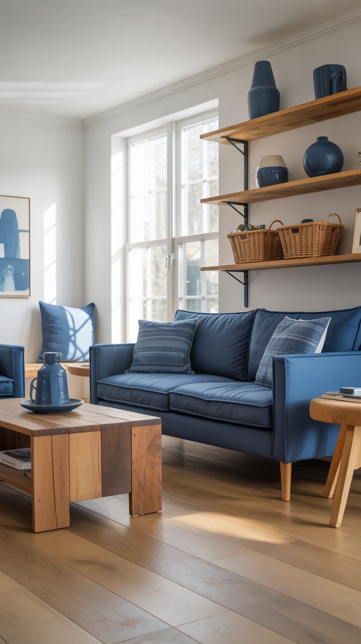 Small apartment living room ideas with modern and space-saving design