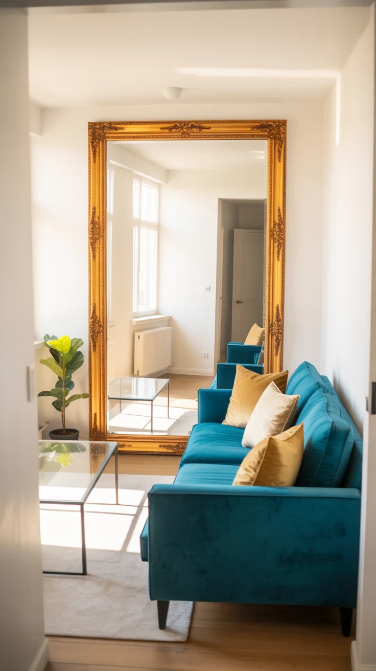 Small apartment living room ideas with modern and space-saving design